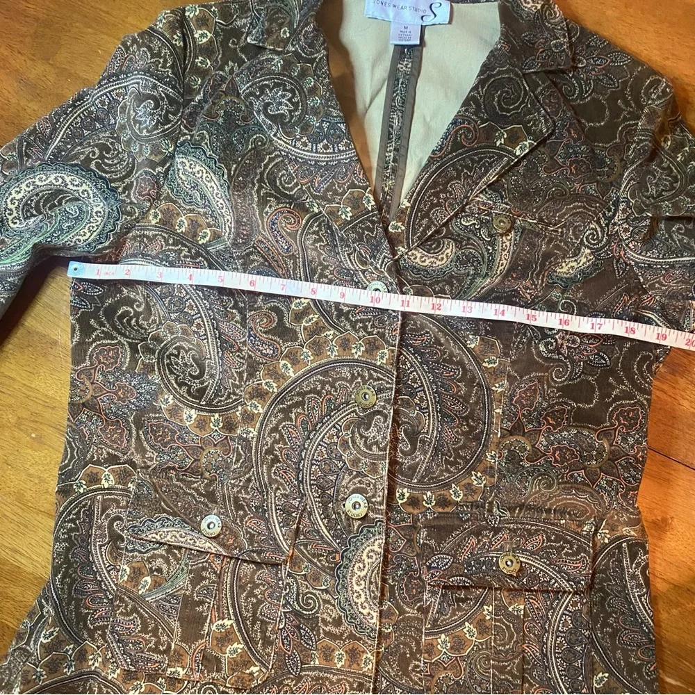 Jones Wear Studio Brown Paisley Blazer
Jacket - Picture 11 of 13